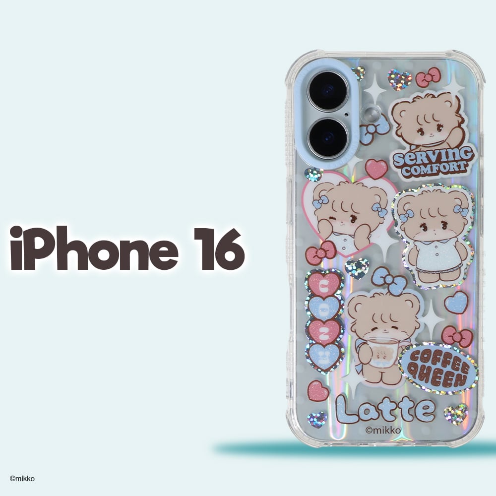 iPhone 16 ケース SKINNYDIP スキニーディップ Lil ala mode LA ラテ