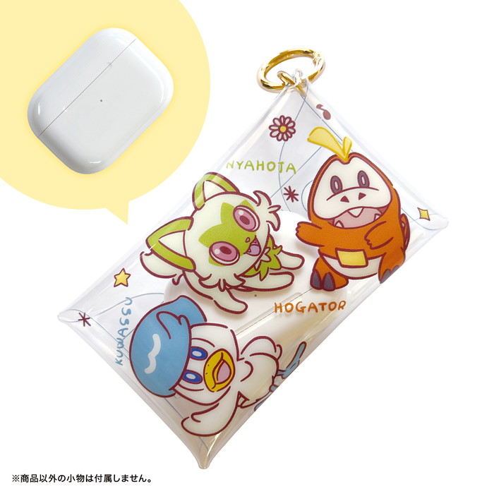 ポーチ付ショルダーストラップ ポケモン ホゲータ ニャオハ クワッス