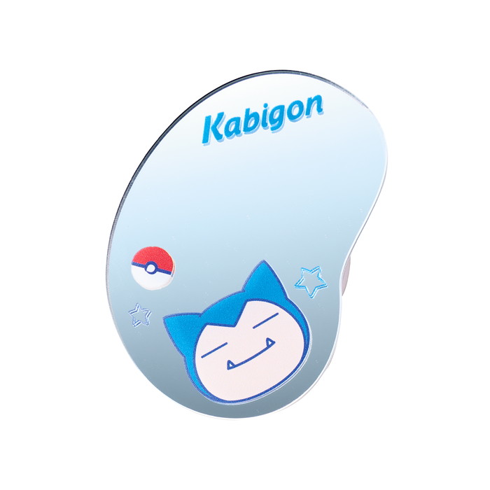 韓国限定 ポケモン スマホグリップ ミラーストック　マスコット ポップアップ ミラー付スマホグリップ ポケモン カビゴン キャラクター キャラグッズ
