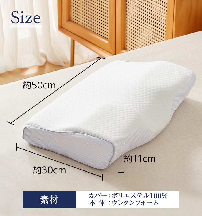 枕 肩こり 洗える 至福の眠れる枕 ストレートネック 低反発 安眠枕