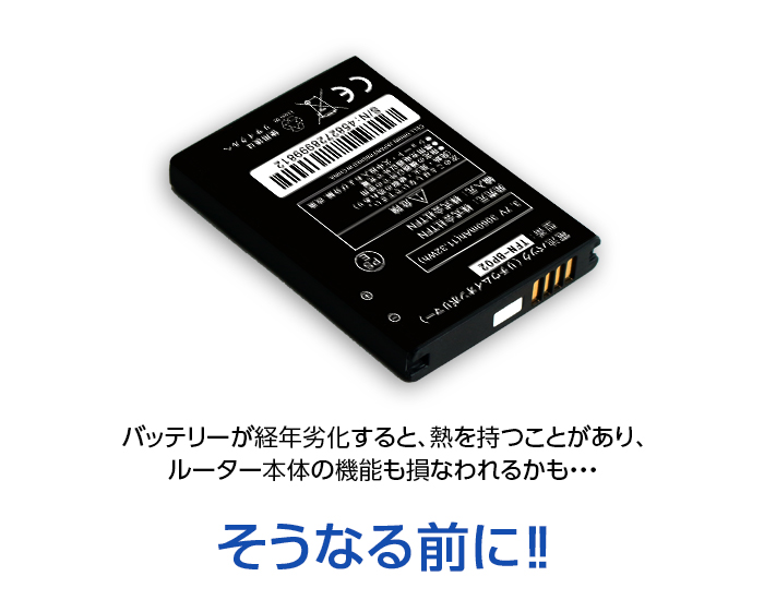 交換用バッテリー FS030W 富士ソフト ルーター 電池パック 互換