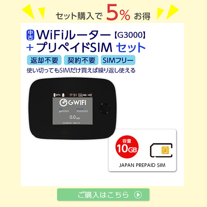 WiFiルーター simフリー WIFI ルーター 中古 小型 モバイル 持ち運び 中古ルーター G3000 モバイルルーター sim フリー  動作確認済み 本体のみ 安い : tfn-g3000-used : ケース&フィルムのWhiteBang - 通販 - Yahoo!ショッピング