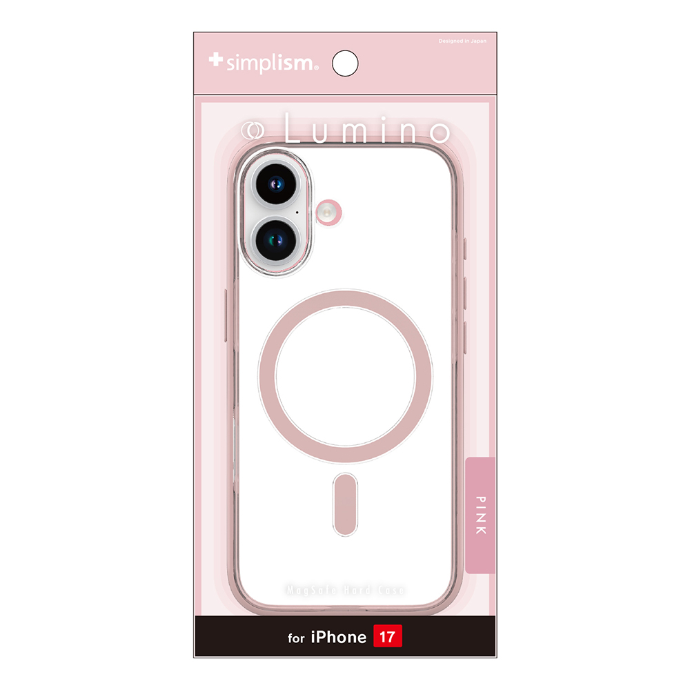 iPhone17 �P�[�X Magsafe�Ή� �s���N �w�ʃN���A �ϏՌ� �Ռ��z�� �J�o�[ �A�C�t�H�� �A�b�v�� �l�C ���{�u�����h ���K�i