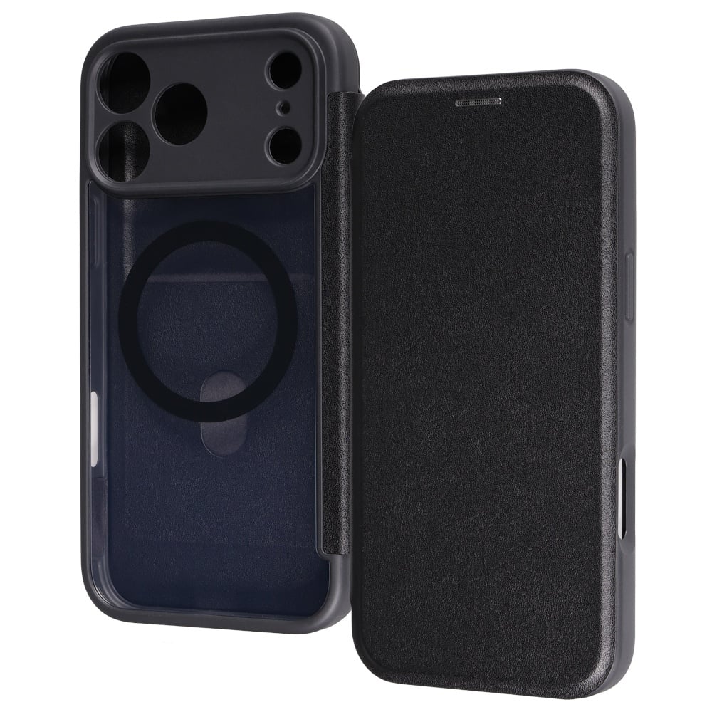 iPhone18 Pro Max / iPhone17 Pro Max �P�[�X �u���b�N �N���A�t���b�v�P�[�X �}�O�l�b�g �}�O�l�b�g�[�d�Ή� �J�[�h���[ ���C�����X�[�d�Ή� ���C�A�E�g TPU