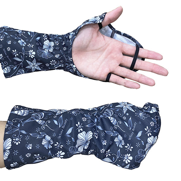ハンドカバー UVカット 手首 手の甲 紫外線対策グッズ 手袋 作業しやすい 暑さ対策 冷感 レディ...