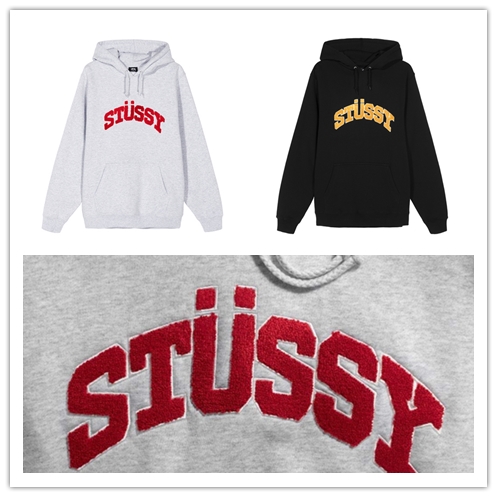 STUSSY ステューシー CHENILLE ARCH HOOD パーカー フード フーディ