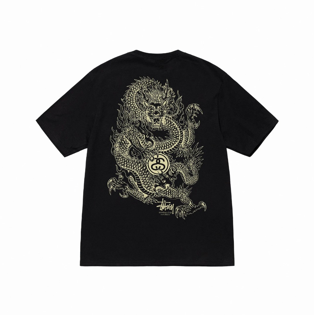 Stussy ドラゴン Tシャツ Lサイズ Yahoo!オークション - 90'S 当時物 STUSSY ドラゴンTシャツ