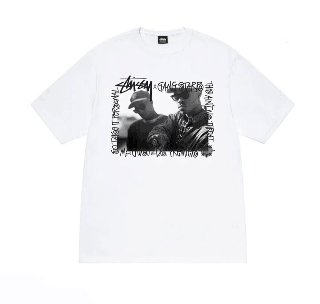 STUSSY (ステューシー) GANG STARR TAKE IT PERSONAL TEE