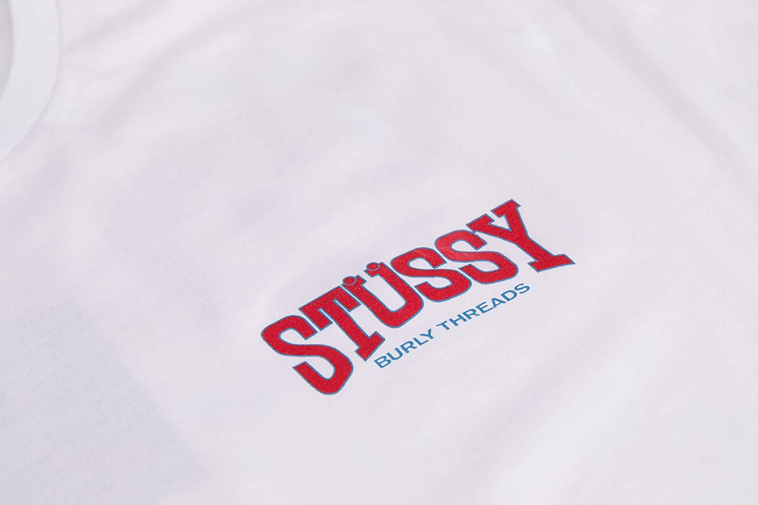 ◆STUSSY◆ Stock Chest T-Shirt ロゴプリント 半袖 Tシャツ STUSSY ステューシー ロゴ プリント 半袖 Tシャツ ホワイト系 M