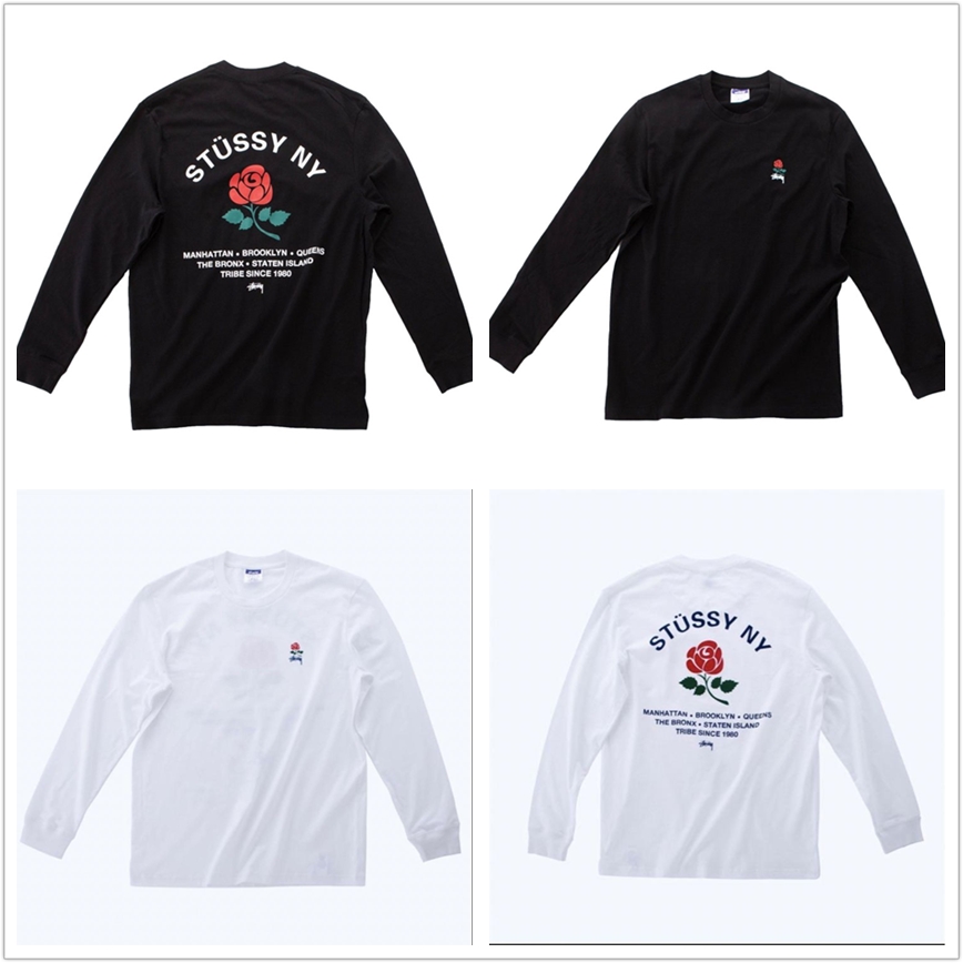 (ステューシー) STUSSY BROOKLYN ROSE LS TEE 長袖 メンズ