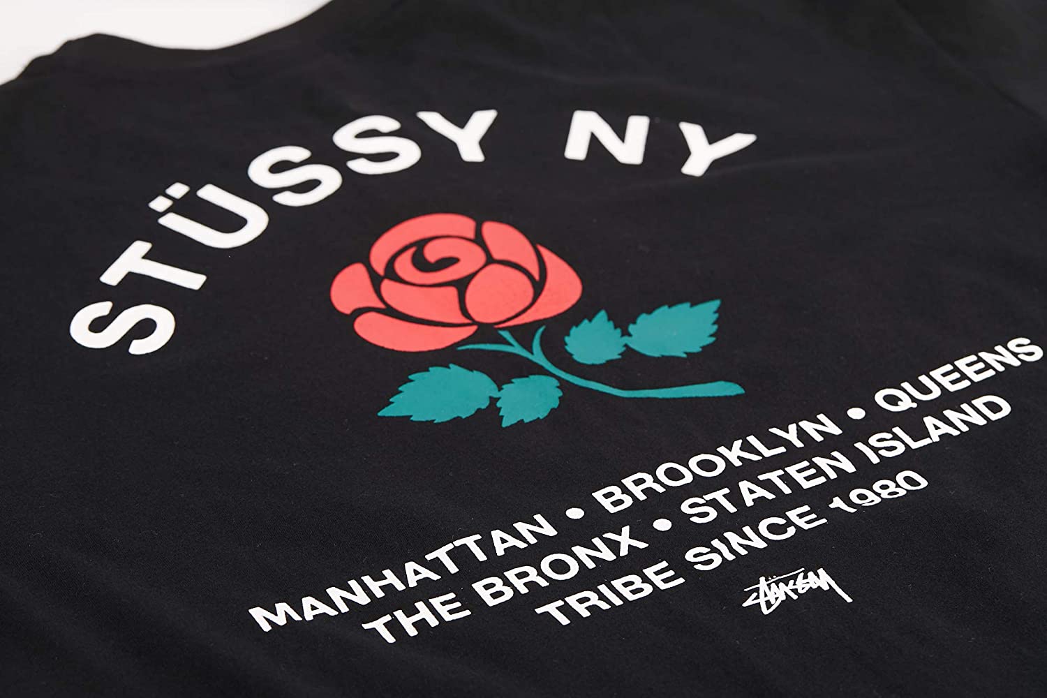 (ステューシー) STUSSY BROOKLYN ROSE SS TEE メンズ 半袖 Tシャツ ストック ロゴ stussy トップス  コットンメンズ [並行輸入品]