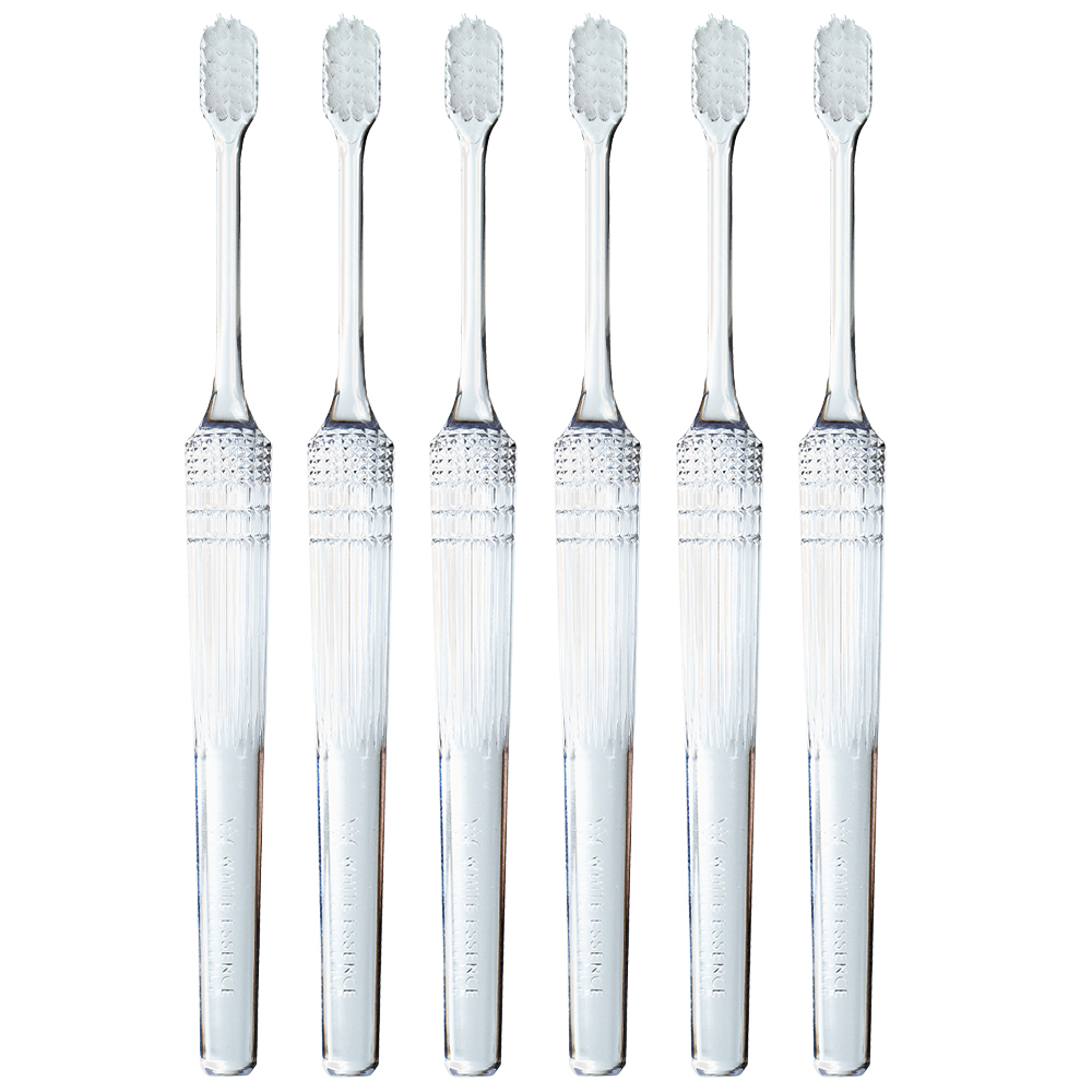 ホワイトエッセンス 歯ブラシ シャイニスト 6本セット フッ素 ビタミン