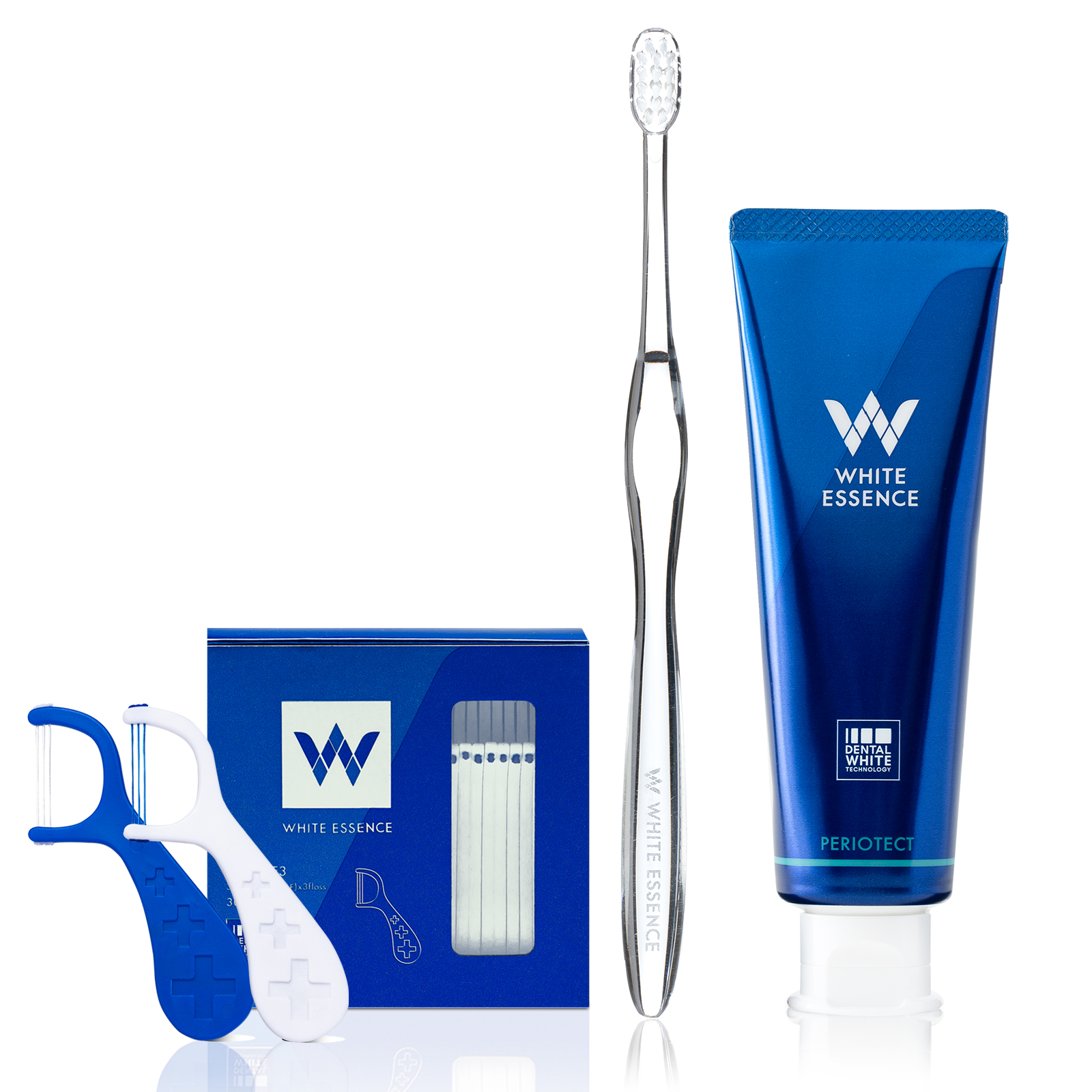 スタートセット ホワイトエッセンス フロス 日本製 クロルヘキシジン