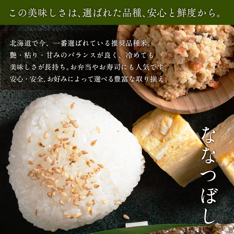 米 お米 令和５年度産米 ホワイトライス 10kg ななつぼし 送料無料 