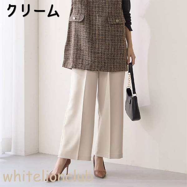 GUNZE（グンゼ） トゥシェ ワイド ベルトループ 前あき ファスナー付
