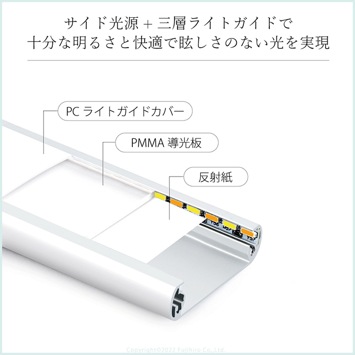 超薄型 センサーライト 40cm LED 人感センサーライト 3色切替 明るさ