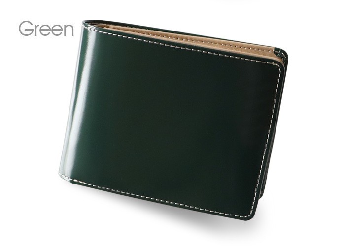 財布 メンズ 二つ折り コンパクト カード入れが多い 紳士財布 革 名