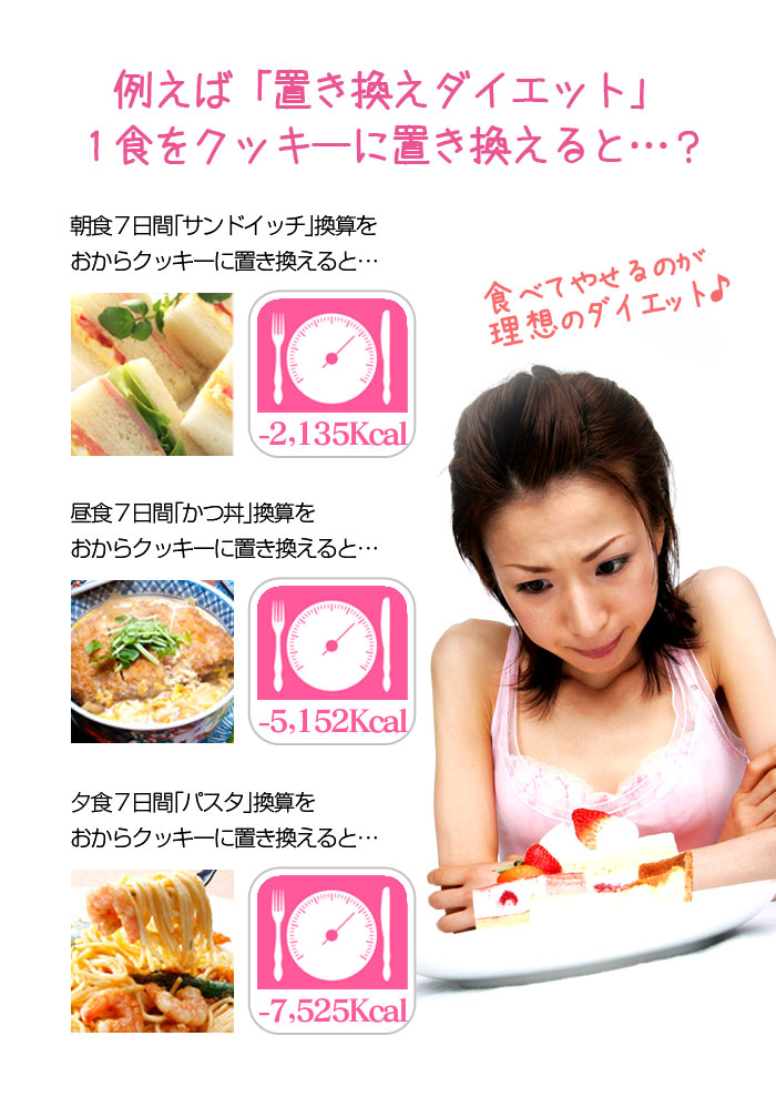 満腹＆ヘルシー豆乳おからクッキー 1kg
