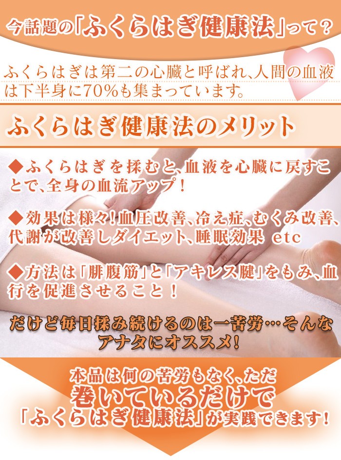 整骨院と考えた ふくらはぎ 磁気 サポーター 1足組（2枚）