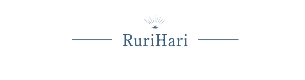 Rurihari 牛革 小銭すっきり長財布