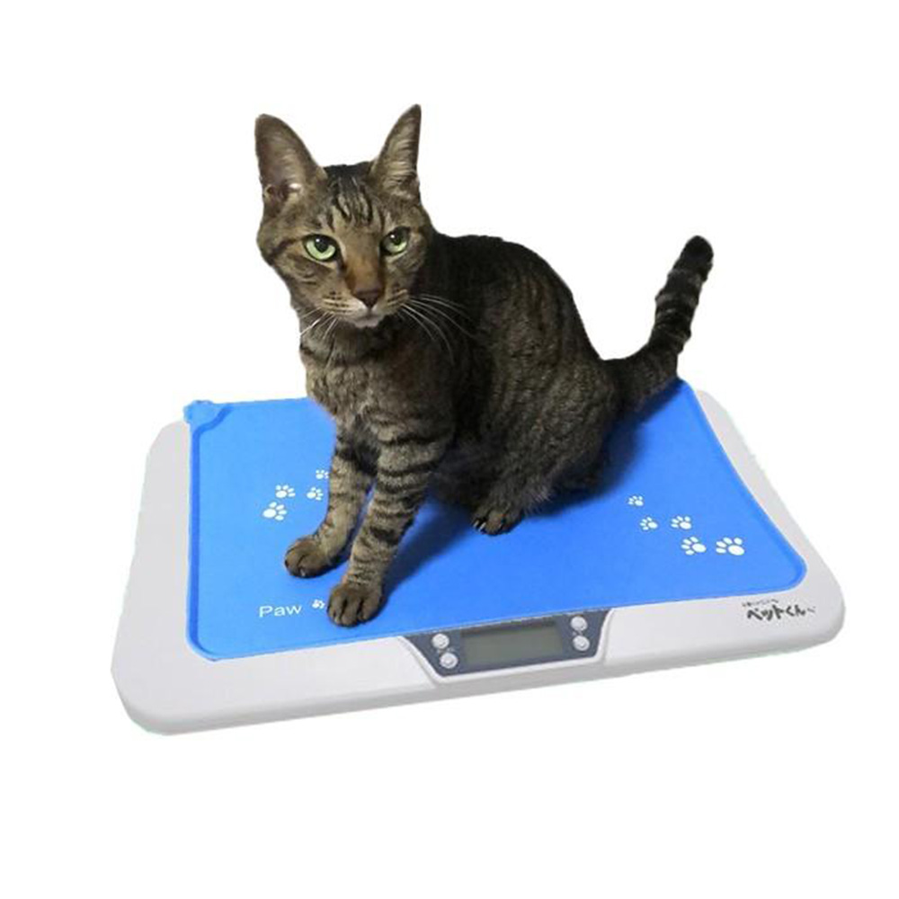 【滑り止めマット付き】 ペット体重計 犬 猫 ペットスケール ペットくん ペット用体重計 デジタル 5g単位 猫体重計 犬体重計 うさぎ