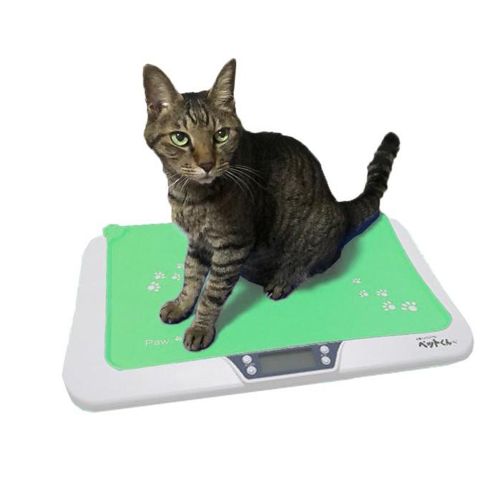 【滑り止めマット付き】 ペット体重計 犬 猫 ペットスケール ペットくん ペット用体重計 デジタル 5g単位 猫体重計 犬体重計 うさぎ