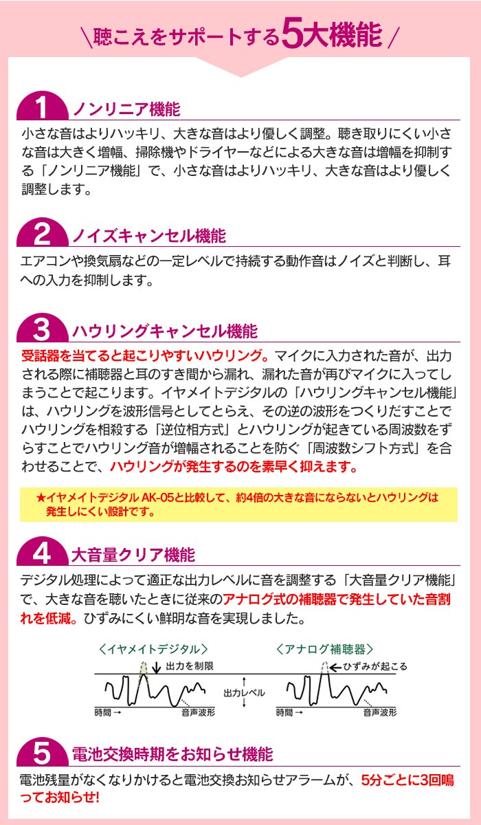 オムロン イヤメイトデジタル AK-15 【非課税】【新聞掲載】【カタログ掲載1610】