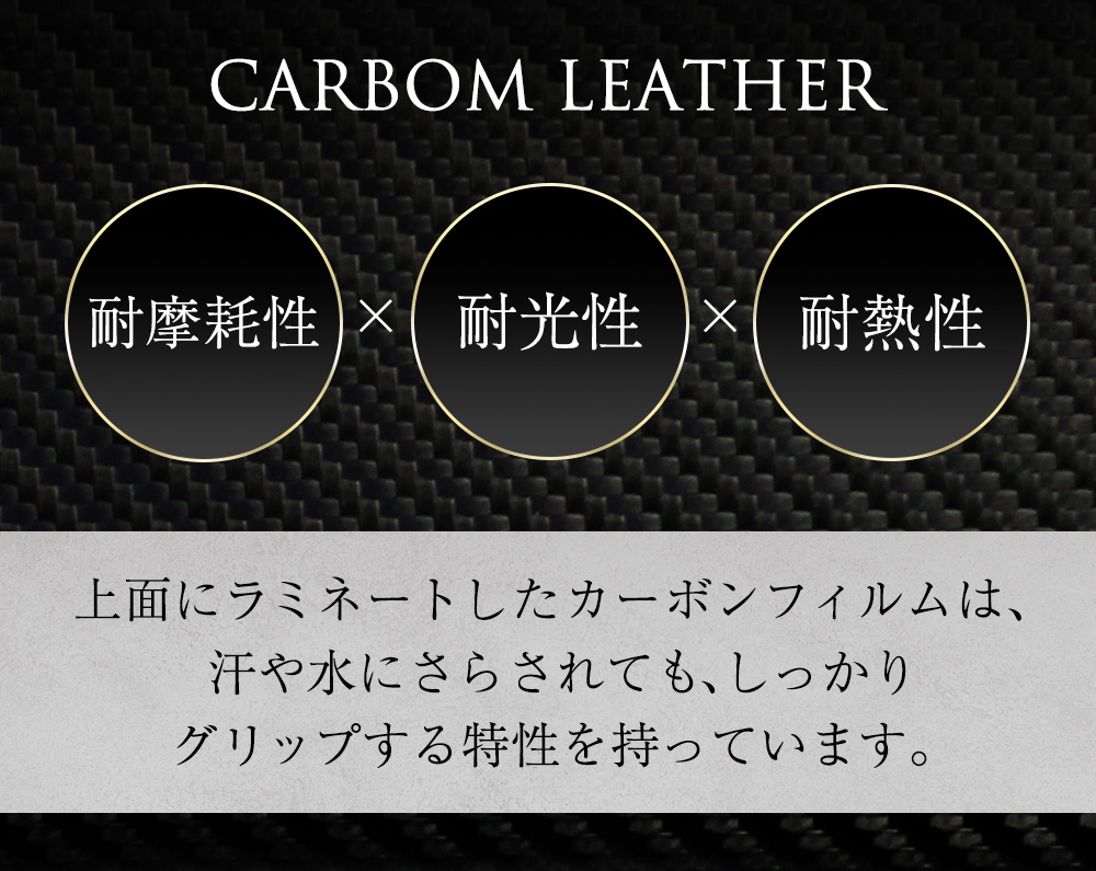 GENTRAIL（ジェントレイル）カーボンレザー多機能長財布