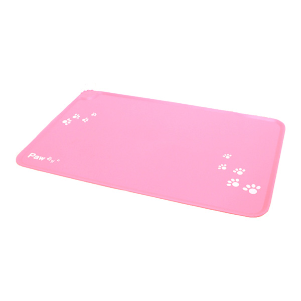 ペットマット Paw パウ bow&mew バウアンドミュー ペットくん 滑り止めマット 洗える 滑らない 犬 シリコン製 猫 Paw | ブランド登録なし | 01