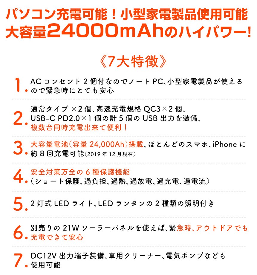 上質で快適 てれとマート モバイルバッテリー 充電器 小型 ポータブル電源 Usb C Pd Usb A 2 0 3 0 スマホ充電 Acコンセント付き 携帯充電 ノートpc ソーラー充電器 最安値 Www Muslimaidusa Org