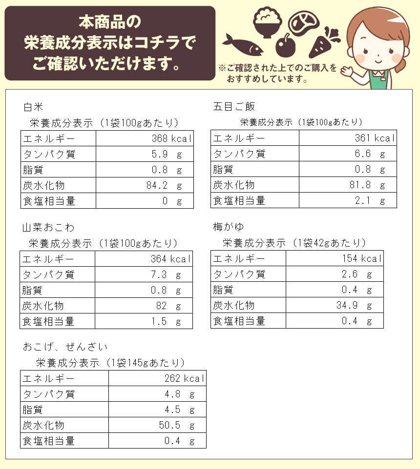 安心米バラエティセット