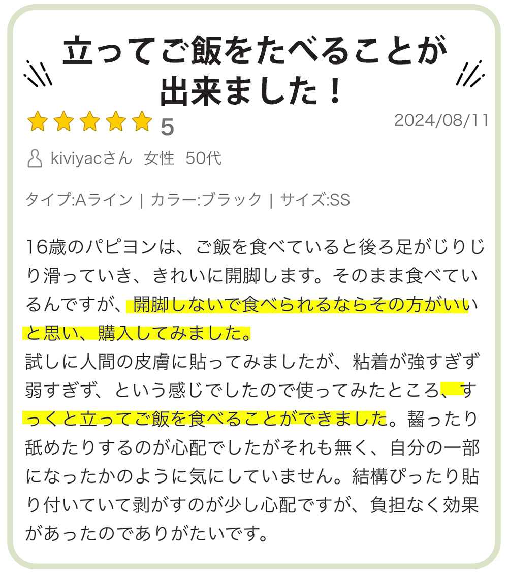 ペット用滑り止めフットパッド　PAW WING （Grip plus）