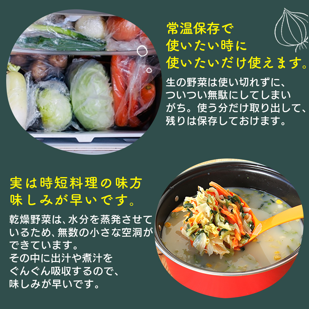 スープをおいしくする乾燥野菜 1袋