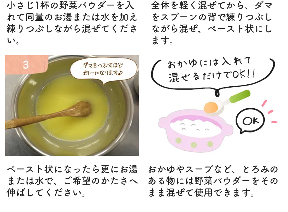すくすく野菜パウダー【チャレンジセット】