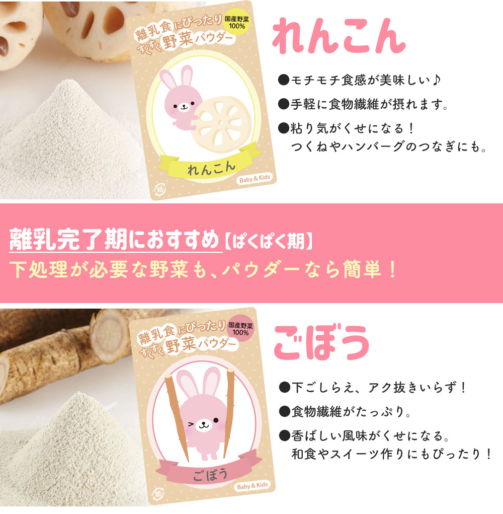 すくすく野菜パウダー【チャレンジセット】