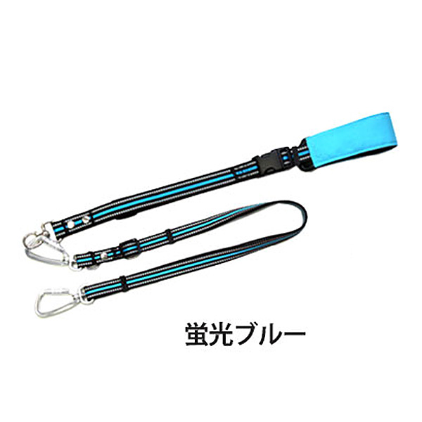 カラビナが外れにくい リード 犬用 肩掛け ショルダー 反射 絡まりにくい ペット 犬 ハンズフリー 小型犬 中型犬 頑丈 おしゃれ bow&mew | ブランド登録なし | 12