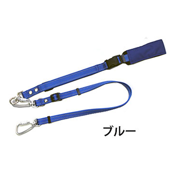 カラビナが外れにくい リード 犬用 肩掛け ショルダー 反射 絡まりにくい ペット 犬 ハンズフリー 小型犬 中型犬 頑丈 おしゃれ bow&mew | ブランド登録なし | 05