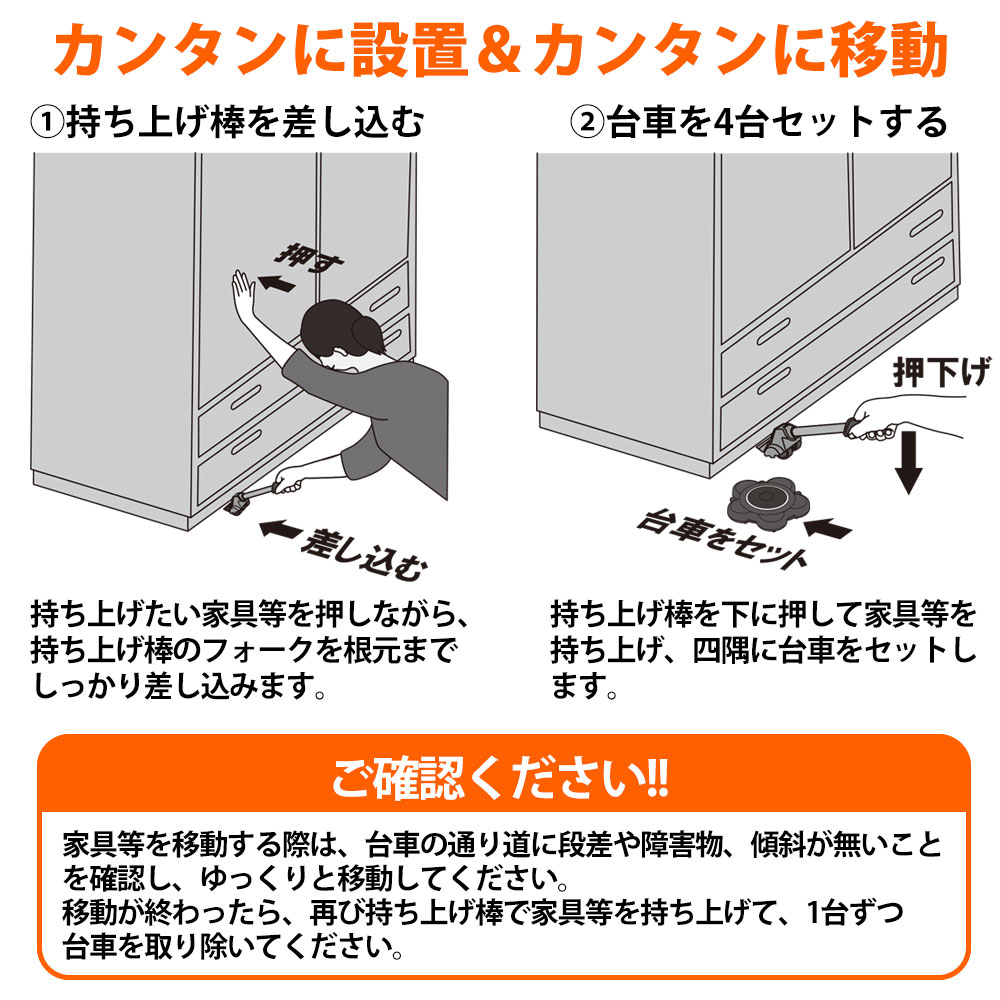 楽ちんパワフルキャリー360（サンロクマル）マルチケースセット 家具