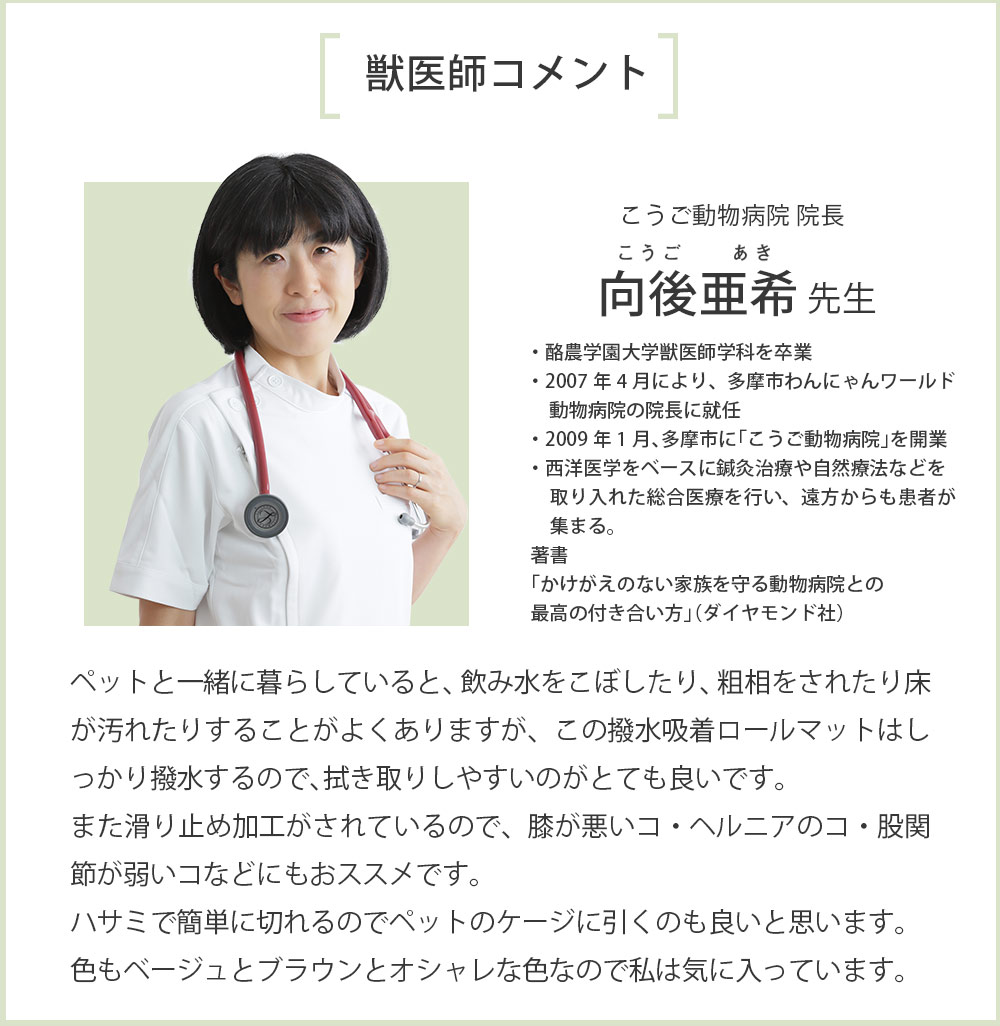 撥水吸着ロールマット［60cm×5m］