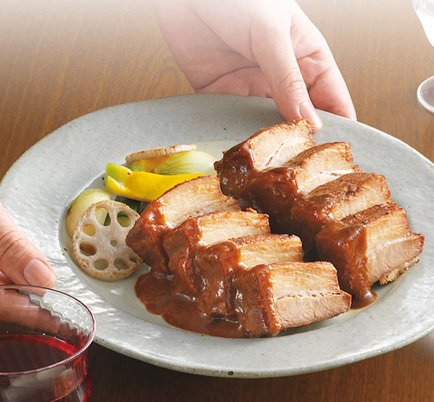 【直送】豚肉の味噌煮込み＆和醤煮込みセット