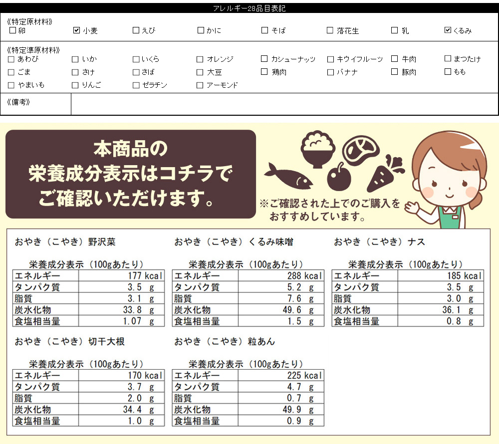 【直送】信州こやき5種25個セット