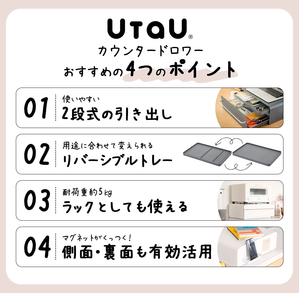 UtaUカウンタードロワー