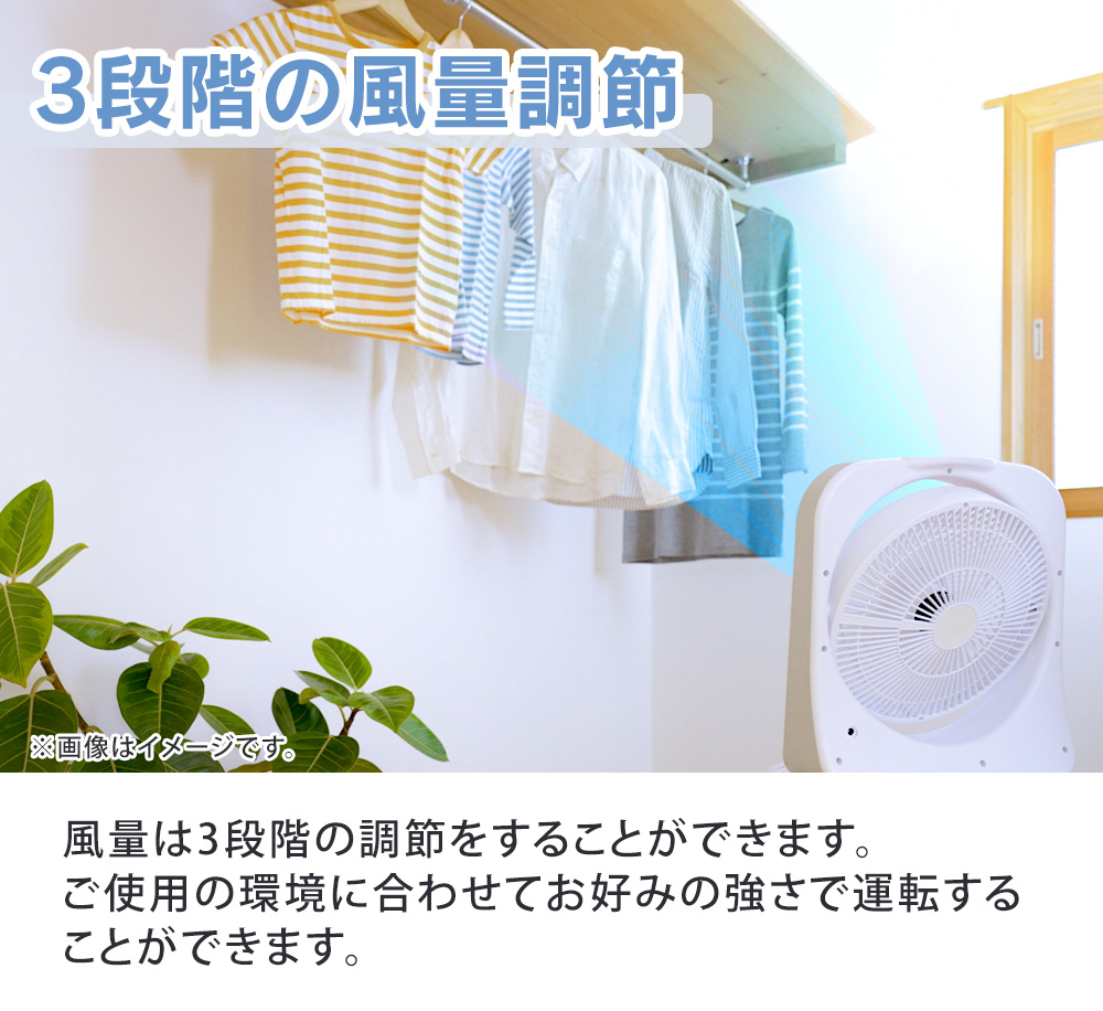 2電源式スリムファン