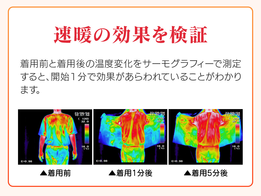 テイジン 速暖半纏 すぐぽか