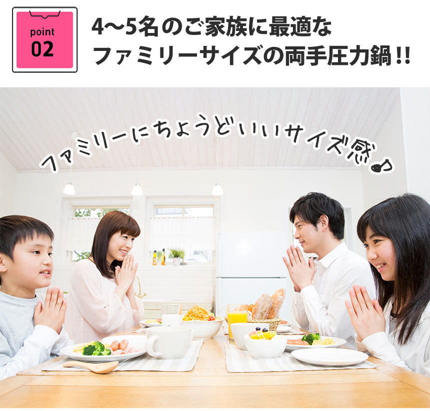 ワンダーシェフ 魔法のクイック料理 両手圧力鍋 5.5L ガラス蓋・カレーレシピ付