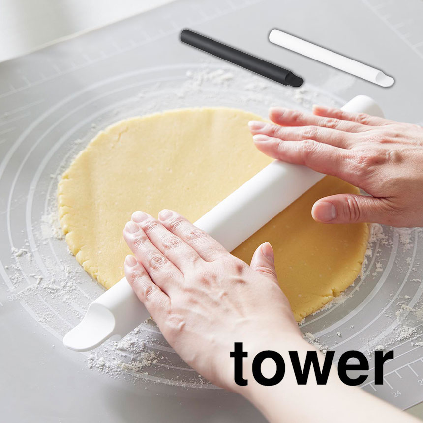 スケッパー付きシリコーンめん棒 タワー