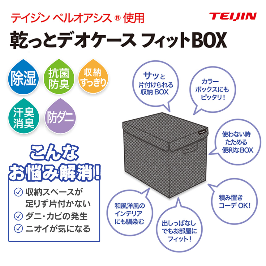 乾っとデオケース フィットBOX 2個