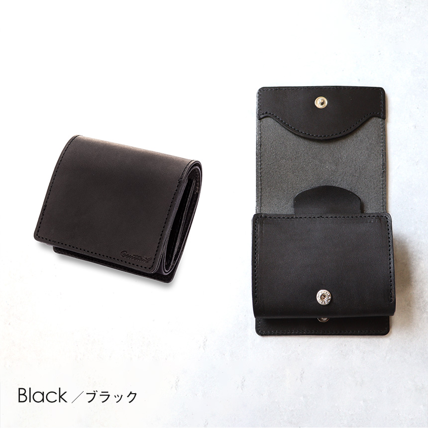 本日限定 セール 財布 メンズ 二つ折り ミニ財布 栃木レザー スマートウォレット 牛革 Gentrail Linkul 特許取得 ミニマル 無料ラッピング プレゼント | ブランド登録なし | 01
