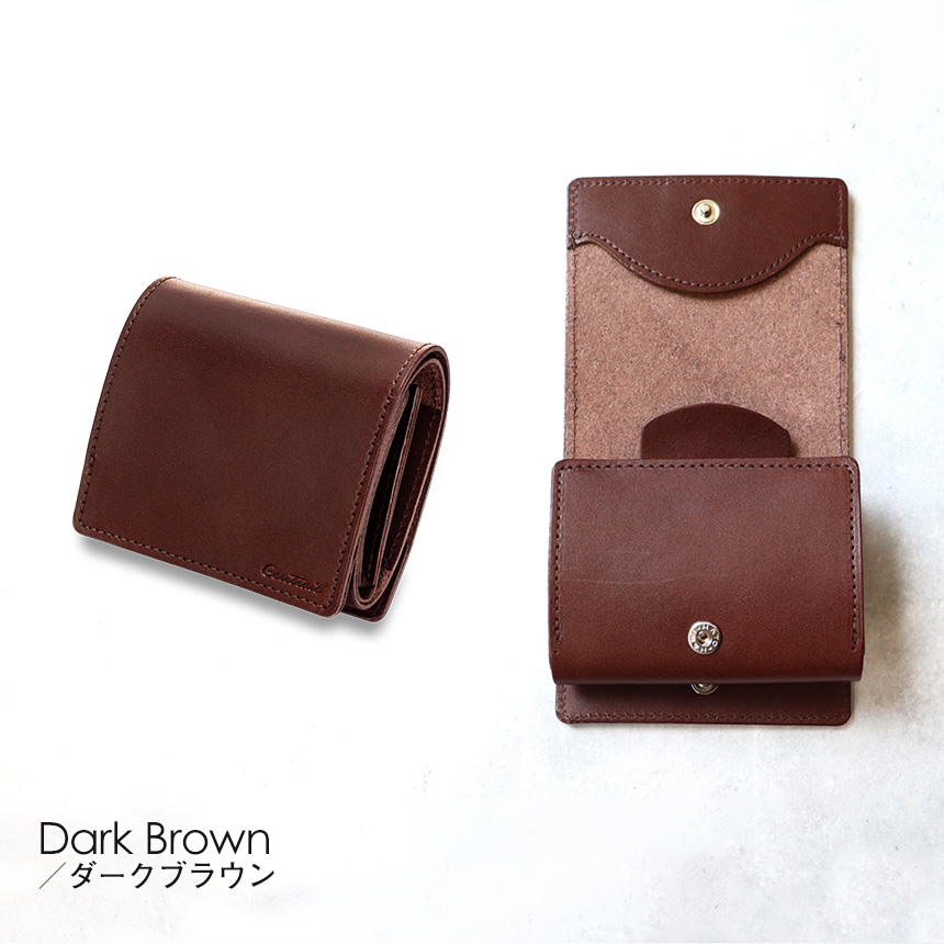 本日限定 セール 財布 メンズ 二つ折り ミニ財布 栃木レザー スマートウォレット 牛革 Gentrail Linkul 特許取得 ミニマル 無料ラッピング プレゼント | ブランド登録なし | 02
