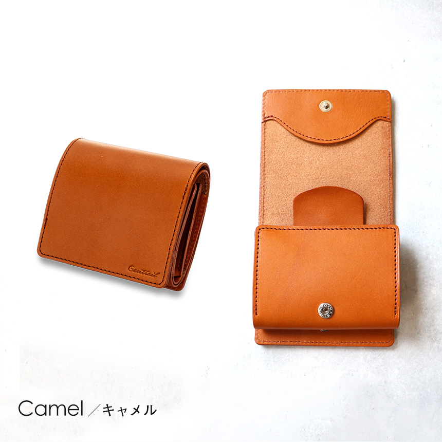 本日限定 セール 財布 メンズ 二つ折り ミニ財布 栃木レザー スマートウォレット 牛革 Gentrail Linkul 特許取得 ミニマル 無料ラッピング プレゼント | ブランド登録なし | 03